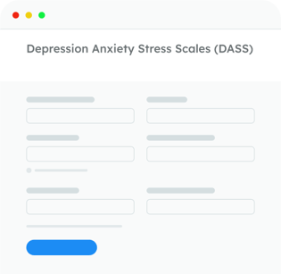 Depression Anxiety Stress Scales (DASS) - Form template