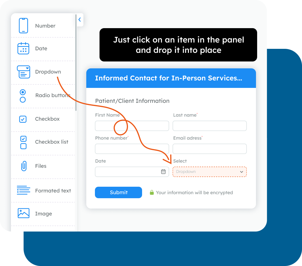 Drag-and-Drop Builder Drag-and-Drop Builder