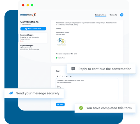 Encrypted Replies
