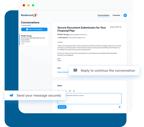 Encrypted Replies
