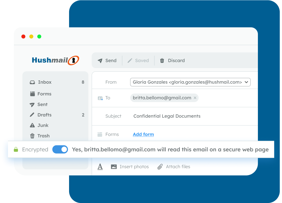 One-Click Email Encryption One-Click Email Encryption