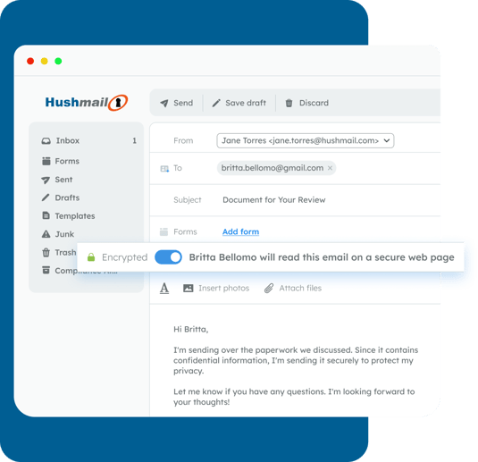 Personal Use - Encrypted Email
