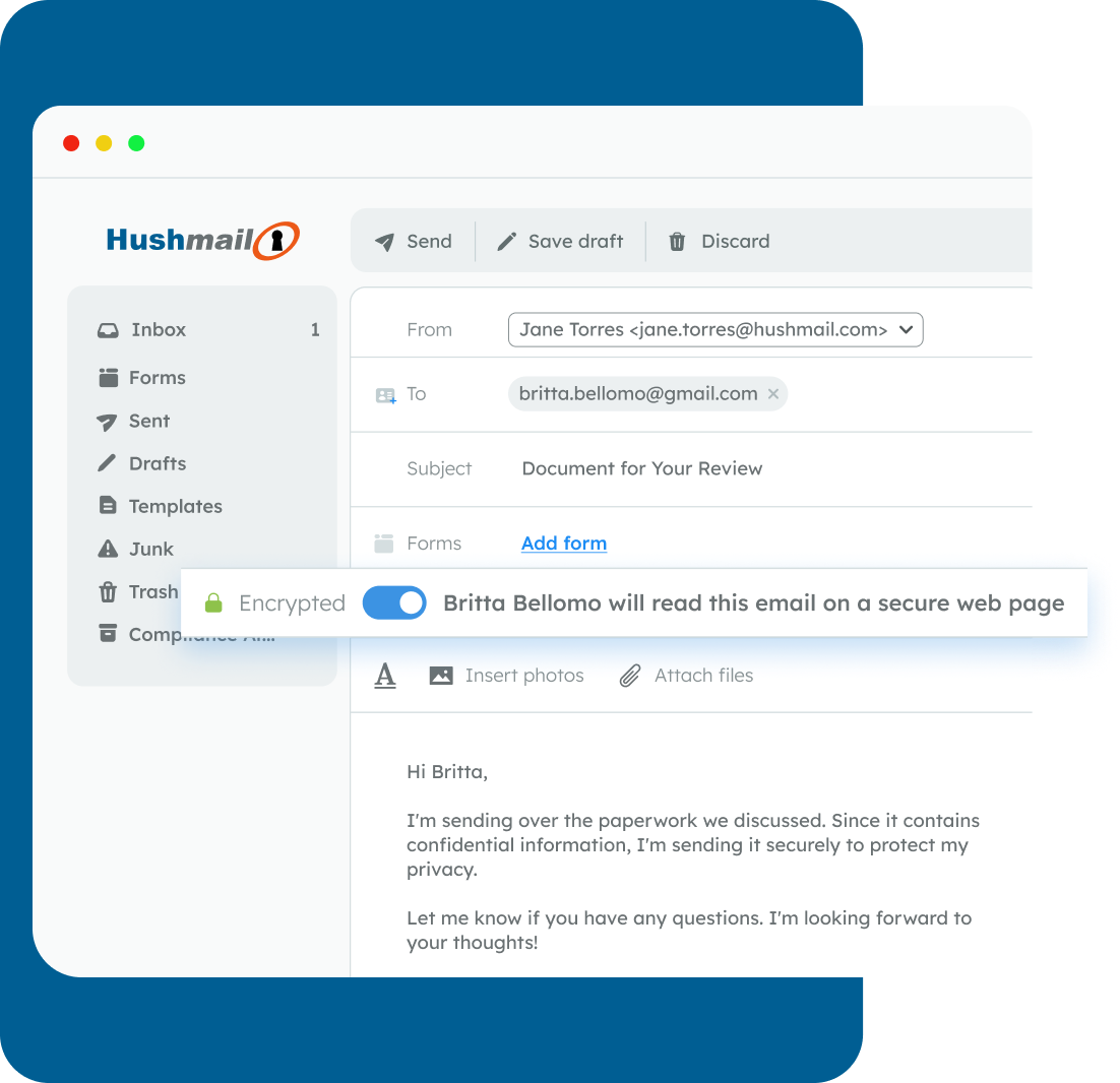 Personal Use - Encrypted Email Personal Use - Encrypted Email