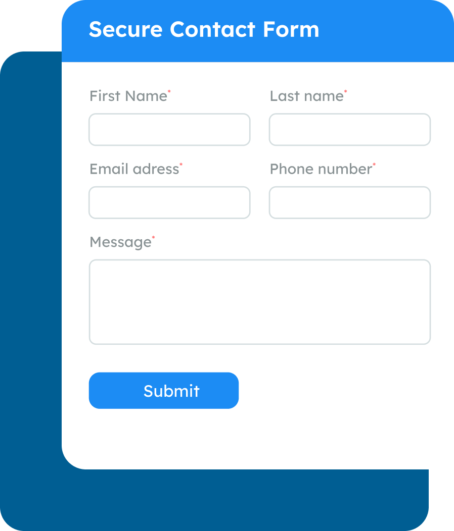Secure Contact Form Secure Contact Form