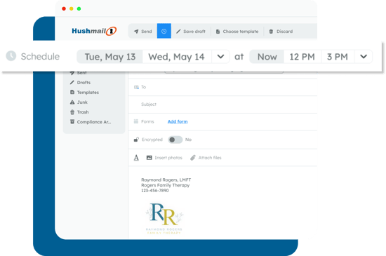 Schedule messages to send later Schedule messages to send later