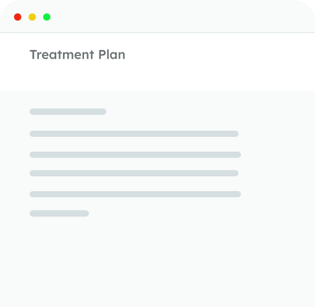 Treatment Plan - Email Template